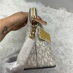 Michael Kors NWT  Jet Set Travel Medium Logo Dome Crossbody Bag Photo 8