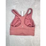 Lululemon  Wunder Train Long-Line Bra Medium Support C/D Cups Dusty Pink, Size 4 Photo 3