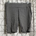 Rafaella  Black and White Gingham Pants Photo 0