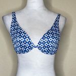 Hollister  Blue White Floral Bikini Set Beachwear Vacation XS/S Photo 1