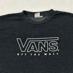 Vans Off The Wall Dark Gray Pullover Crew Neck Skateboard Sweatshirt Adult S Photo 2
