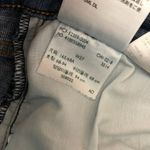 Levi's  Womens Mile High Shorts Grommets Cut Off Medium Wash Stretch 27 Photo 4