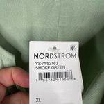 Lucky Brand Women Smoke Green Maxi Dress Short Sleeve Tie Waist Casual Size XL Photo 9