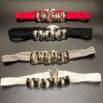 Women's Bundle Set of 4 Red Black White Brown Gold Photo 1