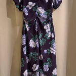 A New Day Purple Floral High Low Dress Photo 0