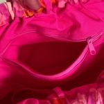 Pink and Orange Floral Cotton Tote Photo 6