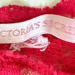 Victoria's Secret Victoria’s Secret Y2K Cherry Lace Bodycon Slip Photo 3