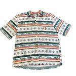 Cabin creek Vintage 90s Southwest western Aztec festival button down medium Photo 0