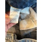 En Creme Denim Blue Jean Skirt Large Raw Hem Distressed Western Concert Festival Photo 6