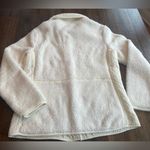 Talbots  Cream/White Fleece - size M Photo 6