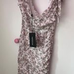 Pretty Little Thing White Floral Dress Photo 1