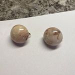 Costume Jewelry Earrings Vintage Round Clip Photo 0