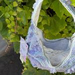 NWT Viral Purple Lavender Beaded Bag Made in India Handcrafted Handmade Tiktok Photo 7