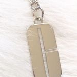 Clinique 🆕 Signature C Logo Silver Keychain Photo 1