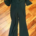 Women’s plus size hunter green jumpsuit. Size 2xl Photo 0