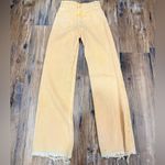 ZARA  Orange Wide Leg Women's Jeans Photo 2