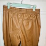 Cato  Faux Leather Skinny Pants Leggings Ankle Length Cocoa Brown M Photo 4