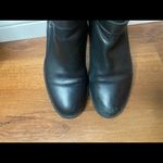 Ankle booties with leather buckle Black Size 7 Photo 4