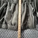 J.Jill  XS Army Green Utility Jacket Zip Front Cargo Pockets‎ Lightweight Coat Photo 7