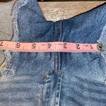 Kensie Jeans Womens Vintage Luxe Raw Hem Distressed Jean Shorts Blue Sz 4/27 Photo 5