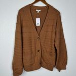BP . NWT Brown Cardigan Size Small Photo 0