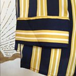 EXPRESS Women’s Career Fashion Sleek Striped Button Up Blouse Photo 3