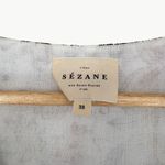 Sézane Bonnie Floral Tiered Maxi Dress | Sz 38 (US 6) | Botanic Garden White Photo 4