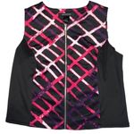 Ashley Stewart  grid crop top. 14/16. NWT Photo 2