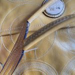 Coach  1941 Alex Gold Patent Leather Tote, Style 14265 - Gold - Preowned Photo 8