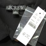 J.Crew NWT Collared Sheath in Black Bi-stretch Wool Blend Dress 6 $298 Photo 7