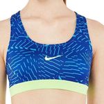 Nike Pro Classic Bash Bra Blue Sport Athletic Womens Size XS Running Yoga Hiking Photo 0