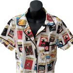 Playbill Short Sleeve Button Up V Photo 2