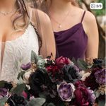 Azazie  Bridesmaid Dress eggplant  Photo 1