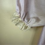 Diane Von Furstenberg VTG Diane Von‎ Furstenberg Vintage Nightgown Dressing Gown Medium Pink Lace Photo 3