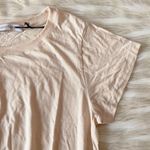 Free People  Daydreamer Cream Short Sleeve Tee Bodysuit Sz M Photo 88