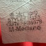 Vintage True Light‎ Tracy Coral Red Draped Back Sleeveless Top Womens M USA Made Pink Size M Photo 4