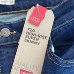 Levi's Women's 720 High Rise Super Skinny Jeans Size 12/31 Photo 10