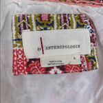 Anthropologie  Robin Patchwork Floral Tiered Ruffle Babydoll Swing Mini Dress L‎ Photo 7