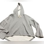 Fabletics Light Gray Women's Hoodie Hi Low Hem Sz M Photo 0