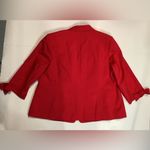 Jones Studio  Vibrant Red Women's Blazer Photo 7