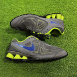 Nike  Reax Run 7 Men's 7 US Gray Neon Green Running Shoes  EUC Womens 8.5 Photo 2