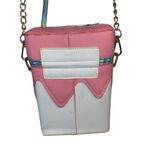 StrawberryMilk Carton Crossbody novelty purse strawberry shortcake purse costume Pink Photo 7