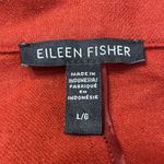 Eileen Fisher  L Wool Blazer Cardigan Notch Collar Red Photo 2