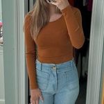 Ivy & Leo Open Back Long Sleeve Top Photo 0