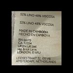 Free People Sweet As Beach Linen Wrap Mini Skirt Coverup Pink Combo Size 10 Photo 7