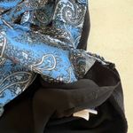 Dana Buchman Blue Paisley Tiered Tank Top Womens Size M Polyester Viscose Blend Photo 7