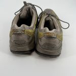 The North Face Womens 10 Beige Tan Brown Green Hiking Shoe Trail Sneaker Vibram Photo 5