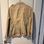 Tory Burch Vintage Military Jacket Tan & Gold Buttons | S Photo 5