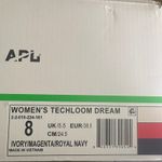 APL Women's Techloom Dream Ivory Magenta Royal Navy Sneaker Size 8 White Photo 10