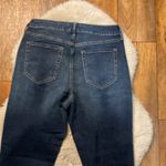 Rebecca Minkoff RM  Denim Jeans Size 10 Embellished Dark Wash Stretch Crystal Std Photo 8